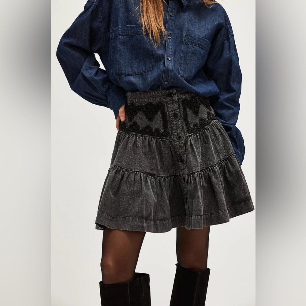 Free people August Mini Skirt